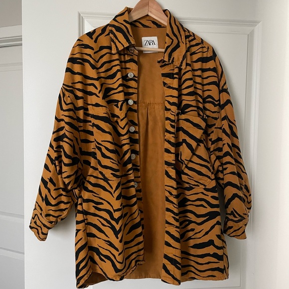 Zara Jackets & Blazers - ZARA oversized denim jacket
